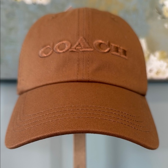 Coach Brown Baseball Cap - Picture 1 of 3